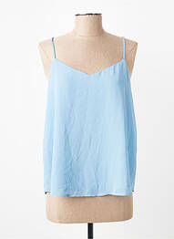 Blouse col rond bleu ONLY femme