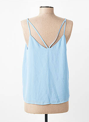 Blouse col rond bleu ONLY femme