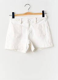 Short blanc MORGAN femme