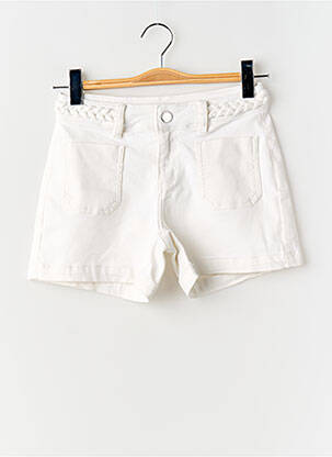 Short blanc MORGAN femme