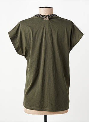 T-shirt vert PLEASE femme