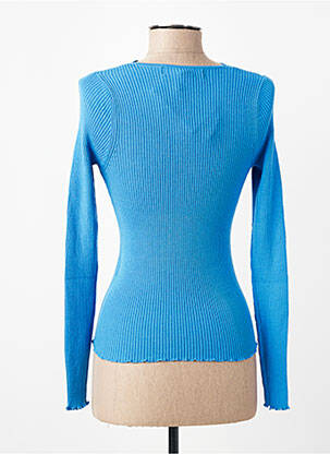 Pull manches longues manches longues bleu VERO MODA femme