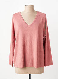 T-shirt rose MANGO femme