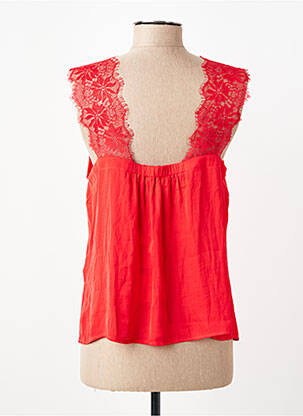 Blouse rouge MORGAN femme