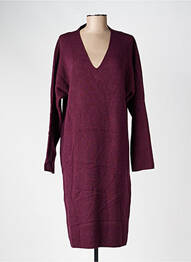 Robe pull rouge JUST WOMAN femme