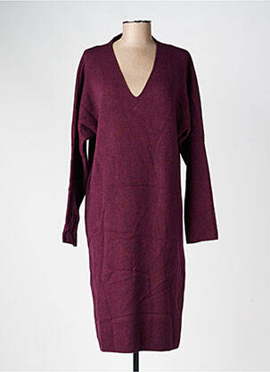 Robe pull rouge JUST WOMAN femme