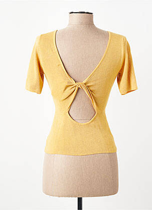 T-shirt jaune MANGO femme