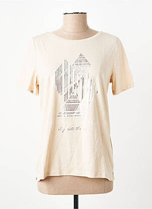 T-shirt beige STREET ONE femme