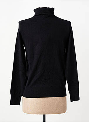 Pull col roulé noir S.OLIVER femme