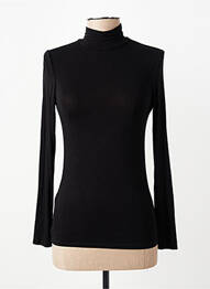 T-shirt noir MANGO femme