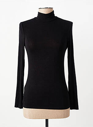 T-shirt noir MANGO femme