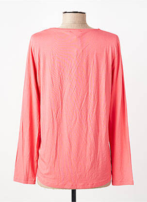 T-shirt rose MORE & MORE femme