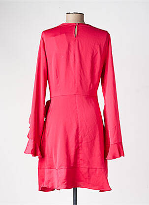 Robe mi-longue rose NAF NAF femme
