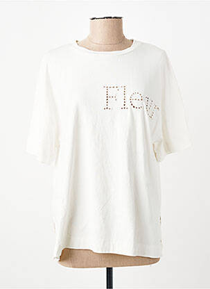T-shirt blanc MANGO femme