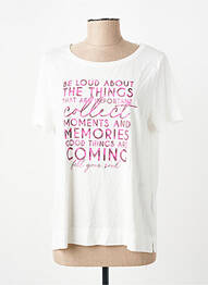 T-shirt blanc STREET ONE femme