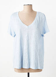 T-shirt bleu MANGO femme