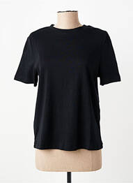T-shirt noir MANGO femme