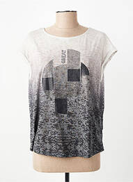 T-shirt gris STREET ONE femme