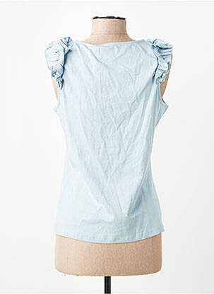 T-shirt bleu NAF NAF femme