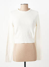 Pull beige MANGO femme