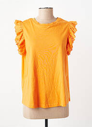 Débardeur orange MANGO femme