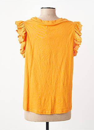 Débardeur orange MANGO femme