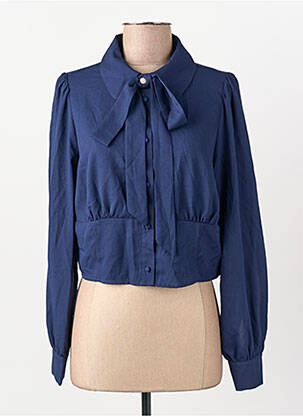 Chemisier bleu ONLY femme