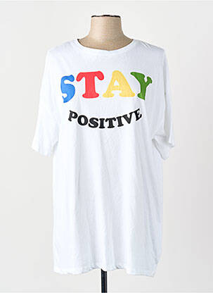 T-shirt blanc ONLY femme