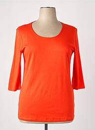 T-shirt orange STREET ONE femme