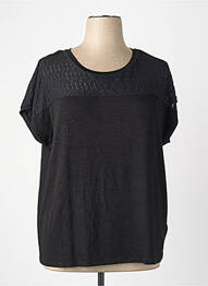 T-shirt noir STREET ONE femme