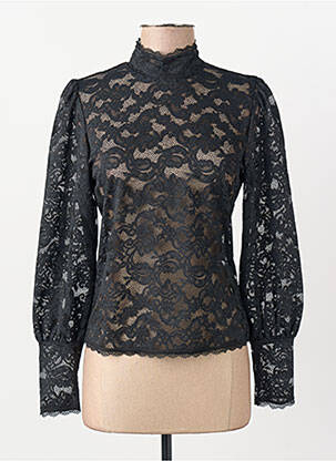 T-shirt noir MORGAN femme