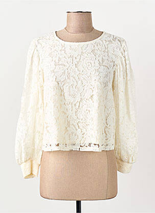Chemisier beige ONLY femme