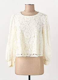 Chemisier beige ONLY femme
