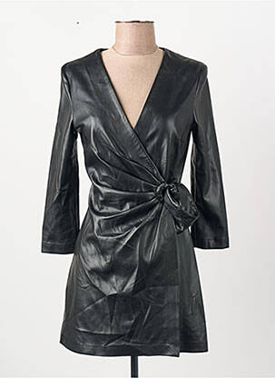 Robe courte noir MANGO femme