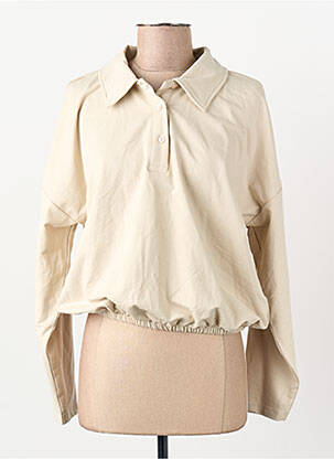 Polo beige ONLY femme