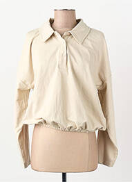 Polo beige ONLY femme