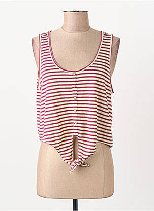 Blouse col rond violet ONLY femme