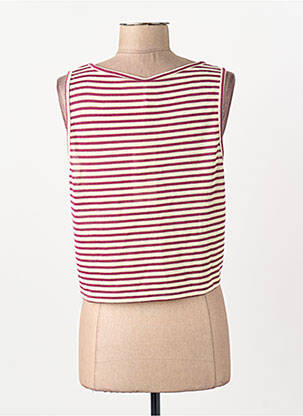 Blouse col rond violet ONLY femme
