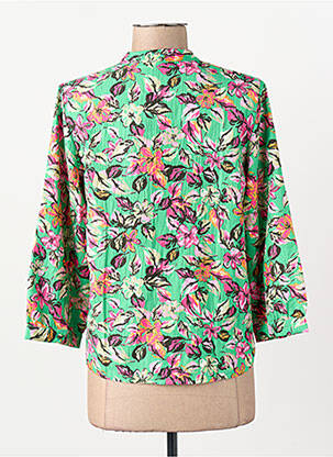 Chemisier coupe droite vert VERO MODA femme