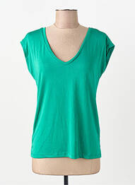 T-shirt vert PIECES femme