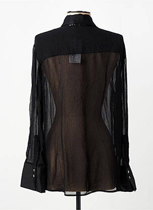 Chemisier noir MANGO femme