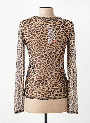 Chemisier marron MANGO femme