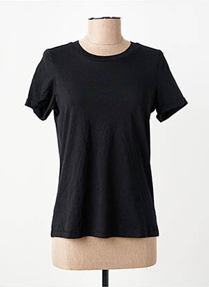 T-shirt col rond manches courtes noir VERO MODA femme