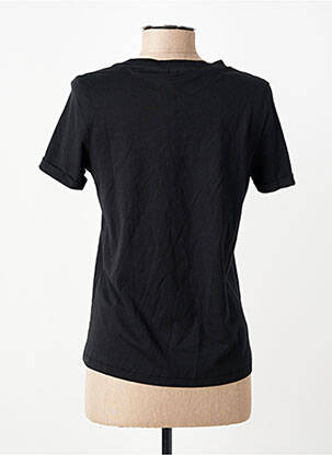 T-shirt col rond manches courtes noir VERO MODA femme