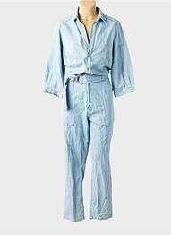 Combi-pantalon bleu GARCIA femme