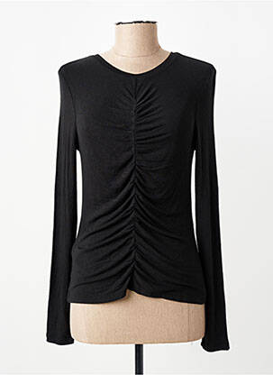 T-shirt noir MANGO femme