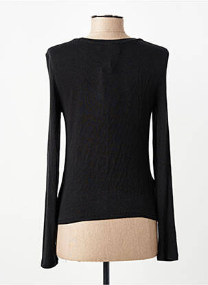 T-shirt noir MANGO femme