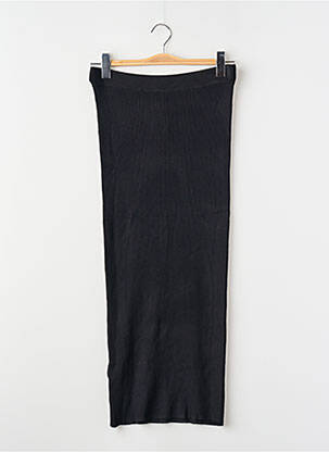 Jupe mi-longue noir MANGO femme