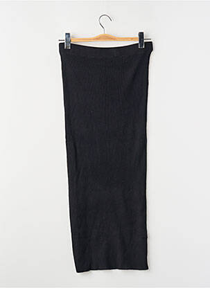 Jupe mi-longue noir MANGO femme