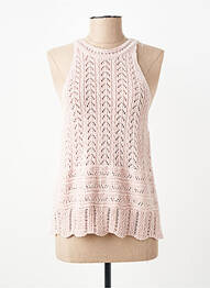 Pull rose MANGO femme